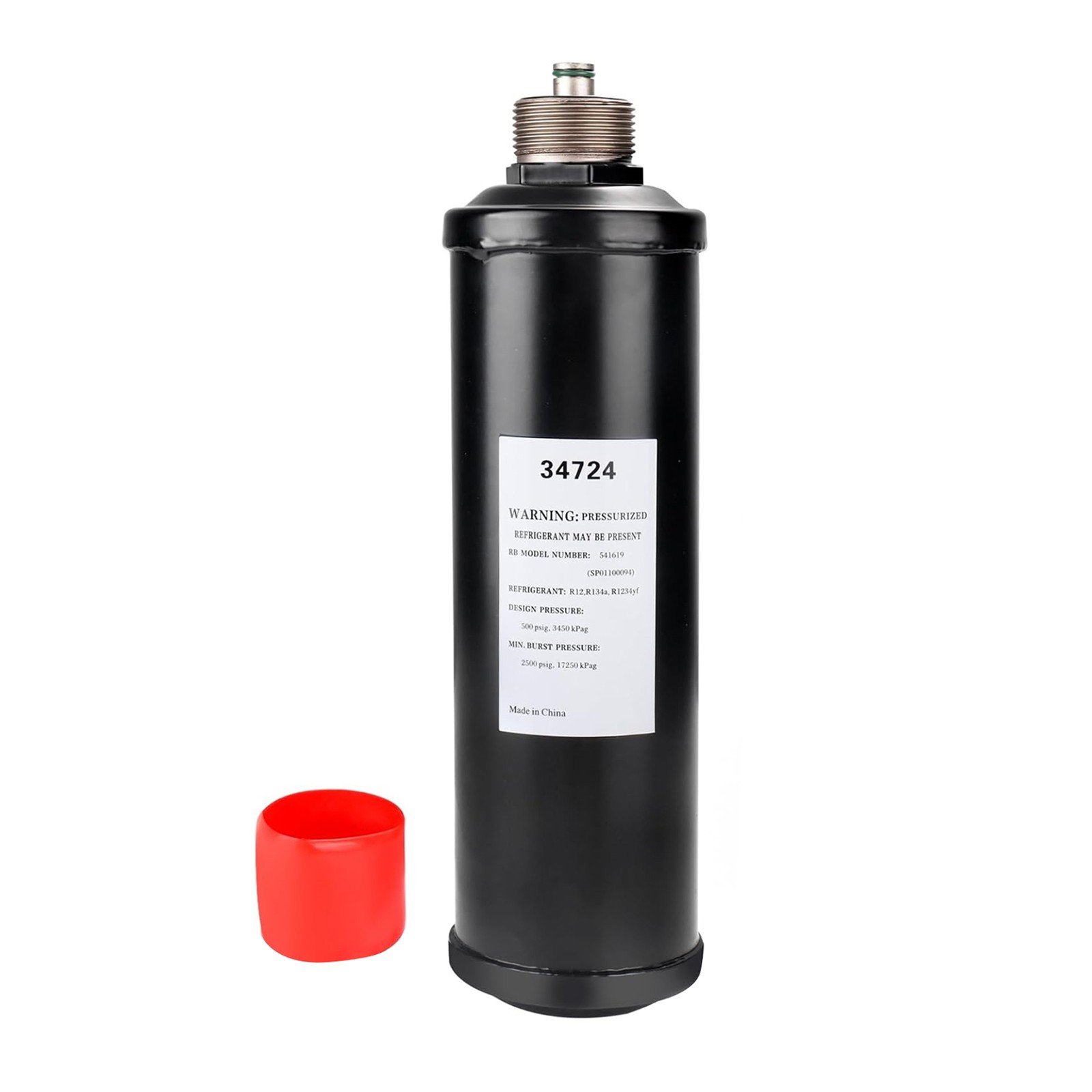 34724 A/C Recycling Filter Drier Spin-On Cartridge For Robinair 17700-2K 17700A