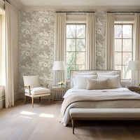 Belgravia 740 Izumi Creme Kran Tapete Japanischer Stil Wand Decke