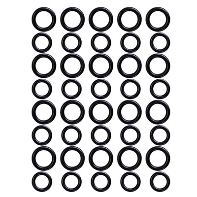 40 Pack Power Pressure Washer O-Rings  for 1/4'' & 3/8'' Quick Couplers, Rubber