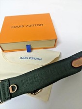 Louis Vuitton Khaki Crossbody Strap Adjustable Shoulder Replacement LV Bag Strap
