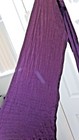 Women's Express Dark Violet Scarf with Fringe (NWT - MSRP $24.50!) — photo 2