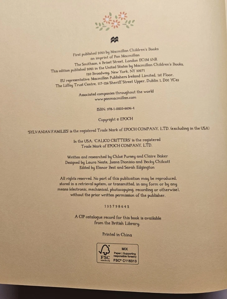 The World of Calico Critters Official Guide by MacMillan Children's Books (Engli - Image 3 of 4