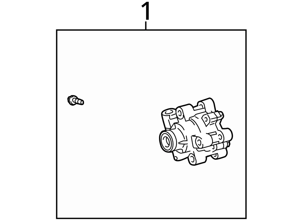 Power Steering Pump Fits 08-11 13-21 LAND CRUISER 30380626 Foto 4 de 4