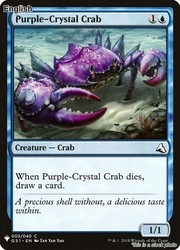 Purple-Crystal Crab (The List Reprints) #3