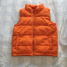 Gymboree Orange Puffer Vest With Pockets Size 2T-3T. Boys. Unisex