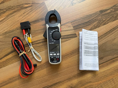 VOLTCRAFT VC-523 Stromzange digital CAT III 600 V Anzeige