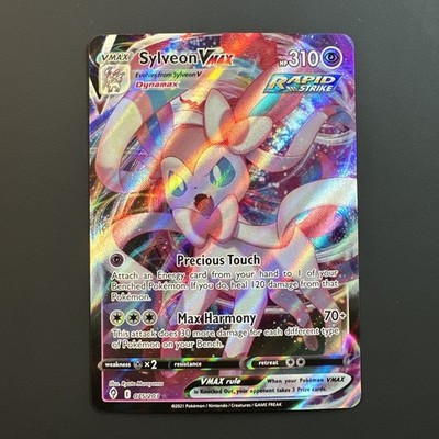Pokémon Sylveon VMAX 075/203 Evolving Skies ENG NM Evoli TCG Ultra Rare Karte