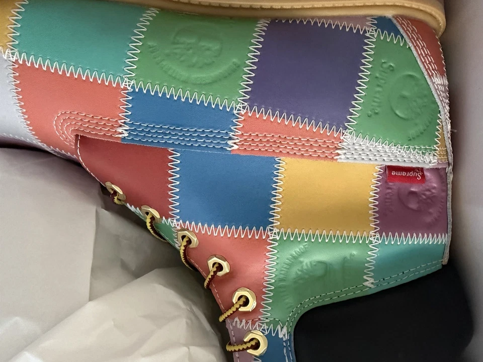 Bota impermeable premium Supreme®/Timberland® Patchwork 6" talla 11 hombre Foto 4 de 4