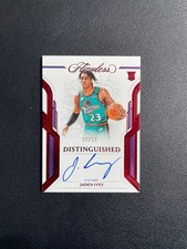 2022-23 Flawless Basketball Jaden Ivey Rc Rookie Distinguished Auto 07/15 BJAB