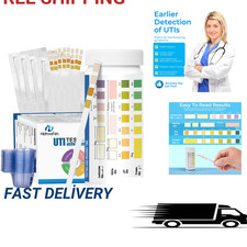 Urinary Tract Infection Test Strips 4-in-1 Full Panel Home Urinalysis Kit for