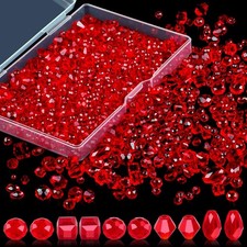 Crystal Beads 600PCS Assorted Glass Beads Jewelry Making Craft Supplies