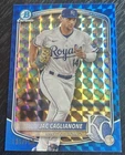 2025 Bowman Chrome Jac Caglianone Blue Refractor Geometric #/150 Color Match