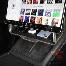 Hidden Tesla Under Screen Storage, Console and Organizer for Tesla Model Y and