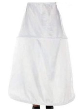 Hoop Skirt - White - Wedding - Prom - Costume Accessory - One Size
