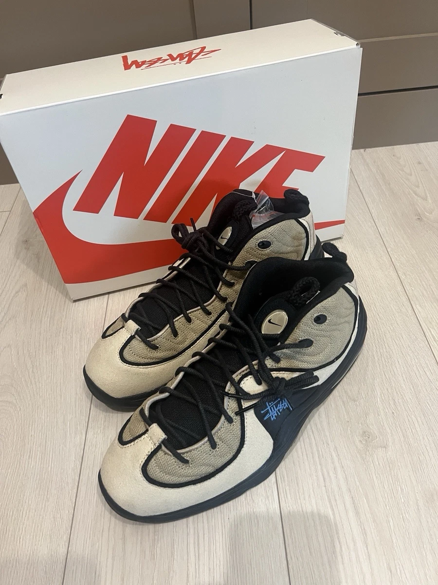 Stussy x Nike Air Penny 2 Rattan Limestone for Sale | Authenticity