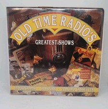 Old Time Radio Greatest Shows 20 Cassettes Set 60 Programs From 1943 - 1956
