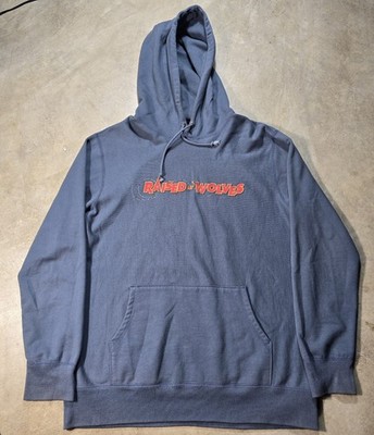 Raised by Wolves Barb Wire  Center Logo Pullover Hoodie Sz XL 