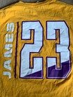 Mens T Shirt NBA Los Angeles Lakers Lebron James Graphic T Shirt Size L Offical  — photo 8