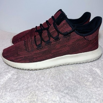Adidas Tubular Shadow CK Core Black-Trace Scarlet-Chalk White Men's Size 13