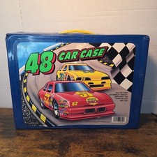 48 Car Case Hot Wheels Matchbox Tara Toy Die Cast Vintage With Cars 48 Nice 299