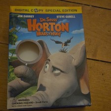 2008 Horton Hears a Who! Special Digital copy 2 Disc W/ Puzzle Collectable 