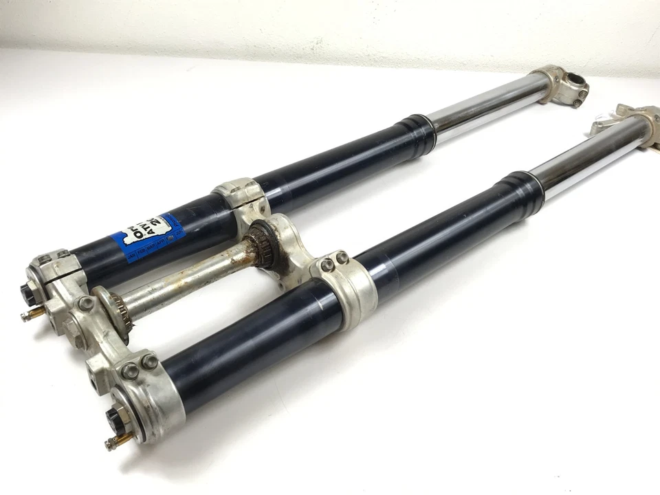 07 KTM 525 450 XC-W Front Forks 48mm Suspension Tube Leg Triple Clamps - Image 3 of 4