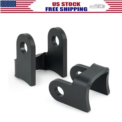 Universal Shock Mount Brackets 2 Pack 3 Bracket, 6mm HRP&O Steel, 1/2'' Bolt Hole