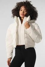 2025 New AIo Yoga Glacier Puffer Double Layer Zipper Drawstring Warm Women Coat