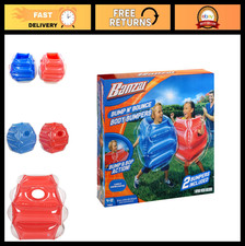 Inflatable Bump N' Bounce Body Bumpers - Fun Safe Game for Kids, 2 Pack Red