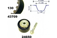 Mapco Zahnriemensatz 23632 130 FüR Transit Ford Bus EAL EAS EBL ECL EDS EDL ESL