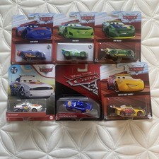 Lot Of 6 Disney Pixar Cars 3 Diecasts