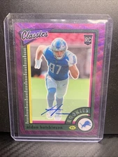 2022 Panini Classics - Rookie Timeless Tributes Aidan Hutchinson Purple /25