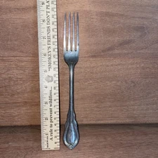 1800's Elkington Mason  Fork 8.5":   1 E M &Co Y:   E & Co  3.1oz