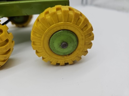 Vintage Lumar Marx Pressed Steel Road Power Grader 50s Green Yellow Rare LOOK - Picture 17 of 23