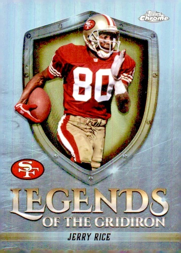 2025 Topps Chrome Jerry Rice Refractor (RAW)