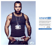 Flo Rida 'Good Feeling' Rapper Signed 8x10 Photo ACOA Rap