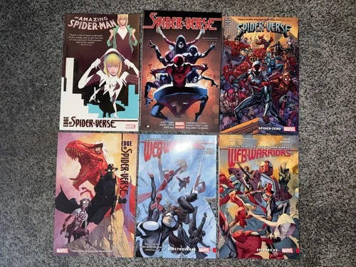 Spider-Man Spider-Verse TPB + Spider-Geddon, Web Warriors, Edge of Spider-Verse