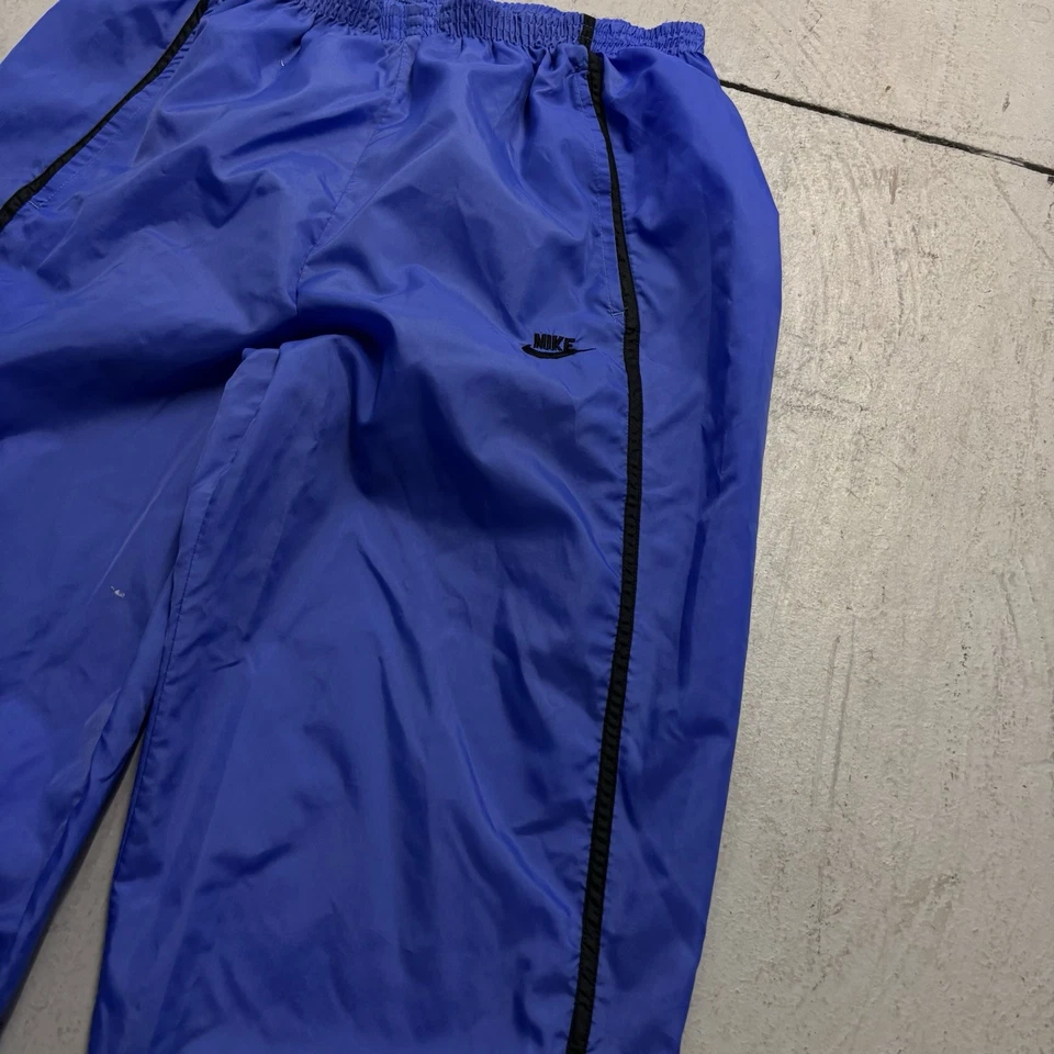 Calça de treino Nike brilhante vintage vibrante neon roxo esportes academia!!DESC!! - Imagem 3 de 4