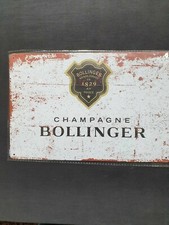 Bollinger Champagne Metal Sign Plaque Man Cave  Pub Bar Retro Vintage  FREE P&P