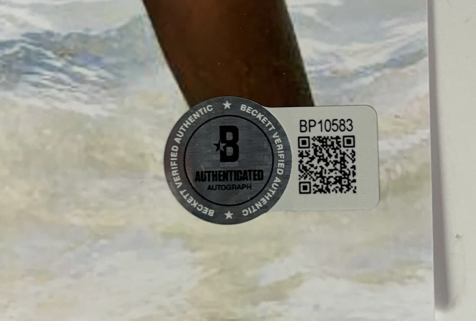 DIDI RICHARDS Signed Sports Illustrated Swimsuit 8x10 Photo BAS COA Autograph - Image 2 of 2