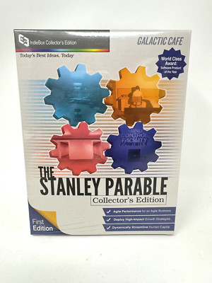 The Stanley Parable Collectors Edition Indiebox Galactic Cafe SEALED GAME