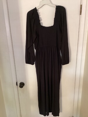 one shoulder black dress long sleeve ASTR the Label | Finola One Shoulder Midi Sweater Dress in Black main image 0