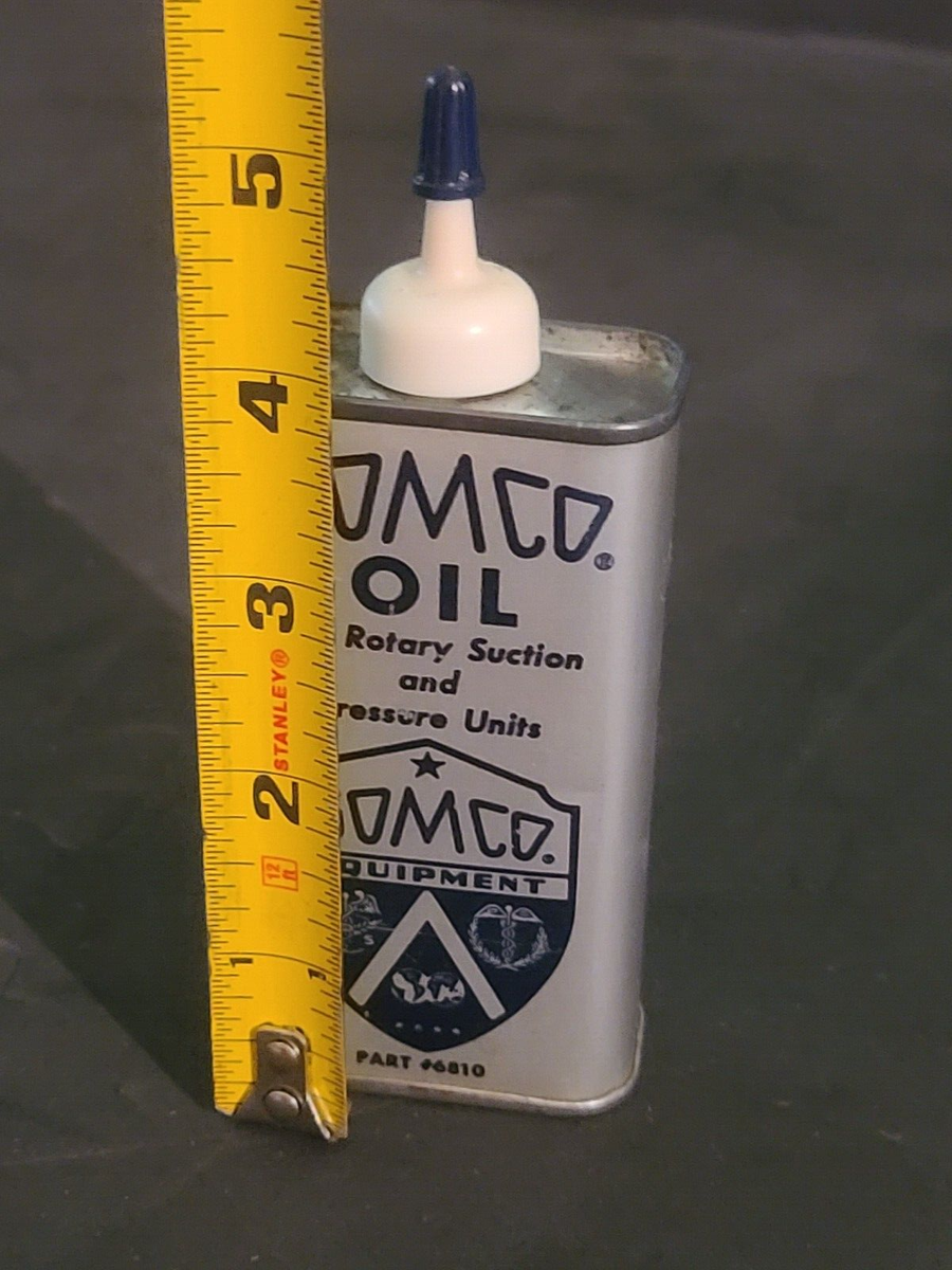 Gomco Oil 4 Oz. Handy Oiler Oil Can Tin Gomco Surgical