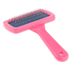 Pet Hair Brush Dog Cat Grooming Comb Bend Pin Brush Grooming Tools