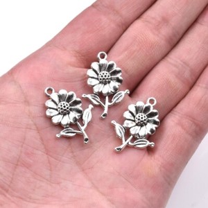 sunflower charms in bulk