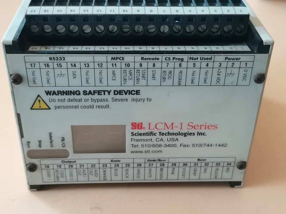 Sti LCM-1 Series  Sti 70116-1000  LCM1 CONTROLLER  24VDC - Image 4 of 4