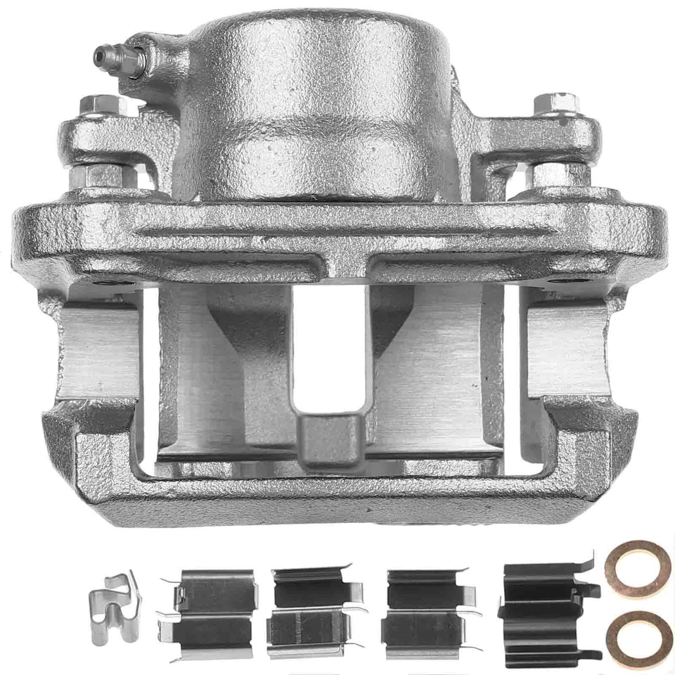 2x Pinza de freno de disco delantera izquierda y derecha con soporte para Suzuki XL-7 2004-2006 Foto 4 de 4