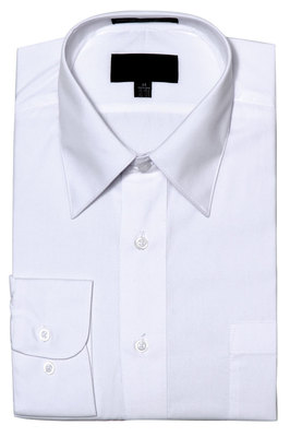 NEW Men's Regular Fit Long Sleeve Solid Color Dress Shirts - 19 Colors