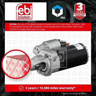 Starter Motor fits BMW Z3 E36 95 to 03 12417501738 Febi Top Quality Guaranteed