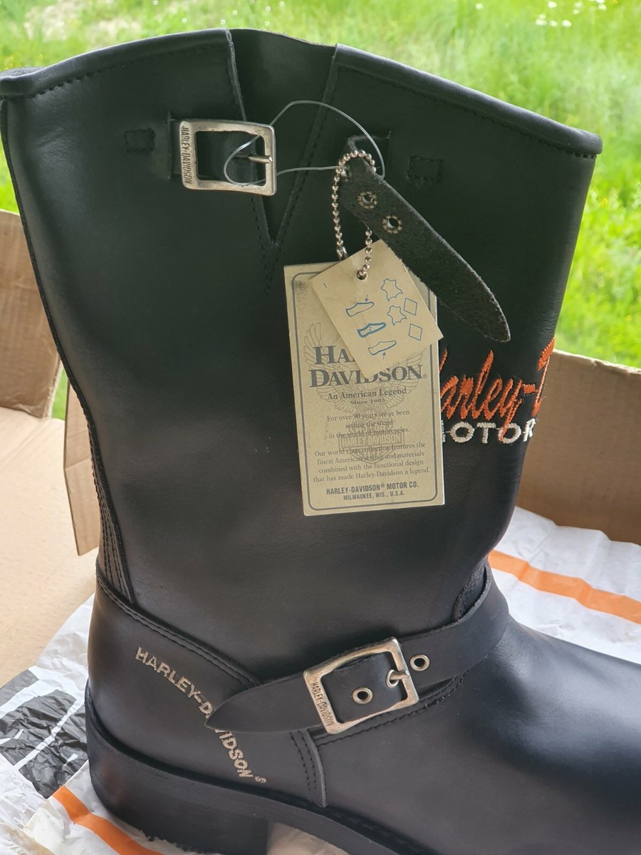 Davidson Boots Harley Davidson Stivali Harley Davidson Mens Black